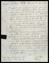 Lettera di Francesco al padre Giuseppe Salghetti-Drioli (Padova, 1819 apr. 25)
