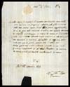Lettera di Francesco al padre Giuseppe Salghetti-Drioli (Padova, 1819 set. 1°): «n° 9» 