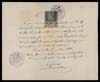 Registrazione n° 19 del Registro marche della Camera di commercio e industria di Zara (1895 nov. 26)