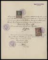 Registrazione n° 34 del Registro marche della Camera di commercio e industria di Zara (1896 giu. 6), rinnovo n° 100 (1906 giu. 6)