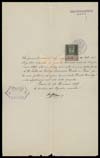 Registrazione n° 46 del Registro marche della Camera di commercio e industria di Zara (1897 gen. 18)