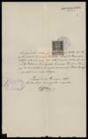 Registrazione n° 48 del Registro marche della Camera di commercio e industria di Zara (1897 gen. 18)