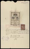 Registrazione n° 59 del Registro marche della Camera di commercio e industria di Zara (1899 ago. 23)