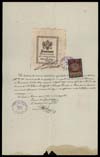 Registrazione (rinnovo) n° 75 del Registro marche della Camera di commercio e in­dustria di Zara (1905 ago. 18)