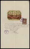 Registrazione n° 109 del Registro marche della Camera di commercio e industria di Zara (1907 mar. 20)