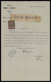 Certificato di rinnovo. Registrazione n° 174 del Registro marche della Camera di commercio e industria di Zara (1917 ott. 22)